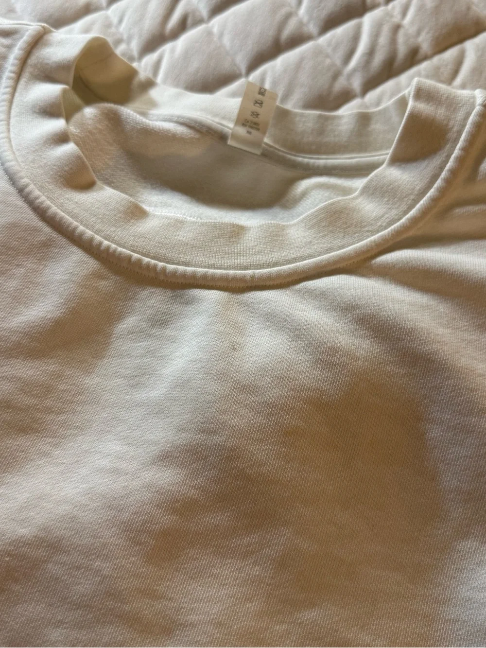 Lululemon Embossed Wordmark Oversized Crewneck Pullover Size 14